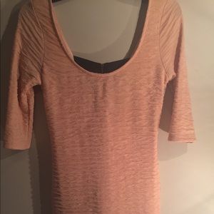 Form Fitting Material Girl Dress